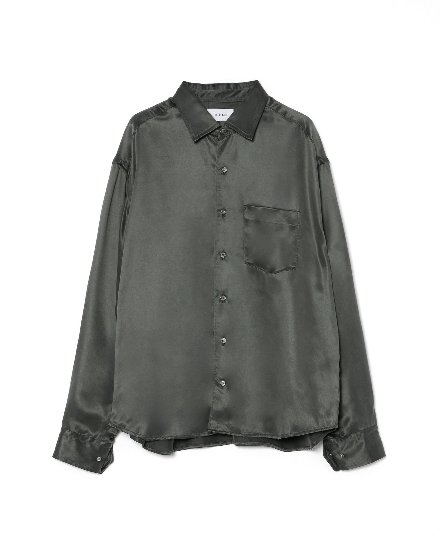 REFINED MINIMAL CUPRO SHIRT / KHAKI