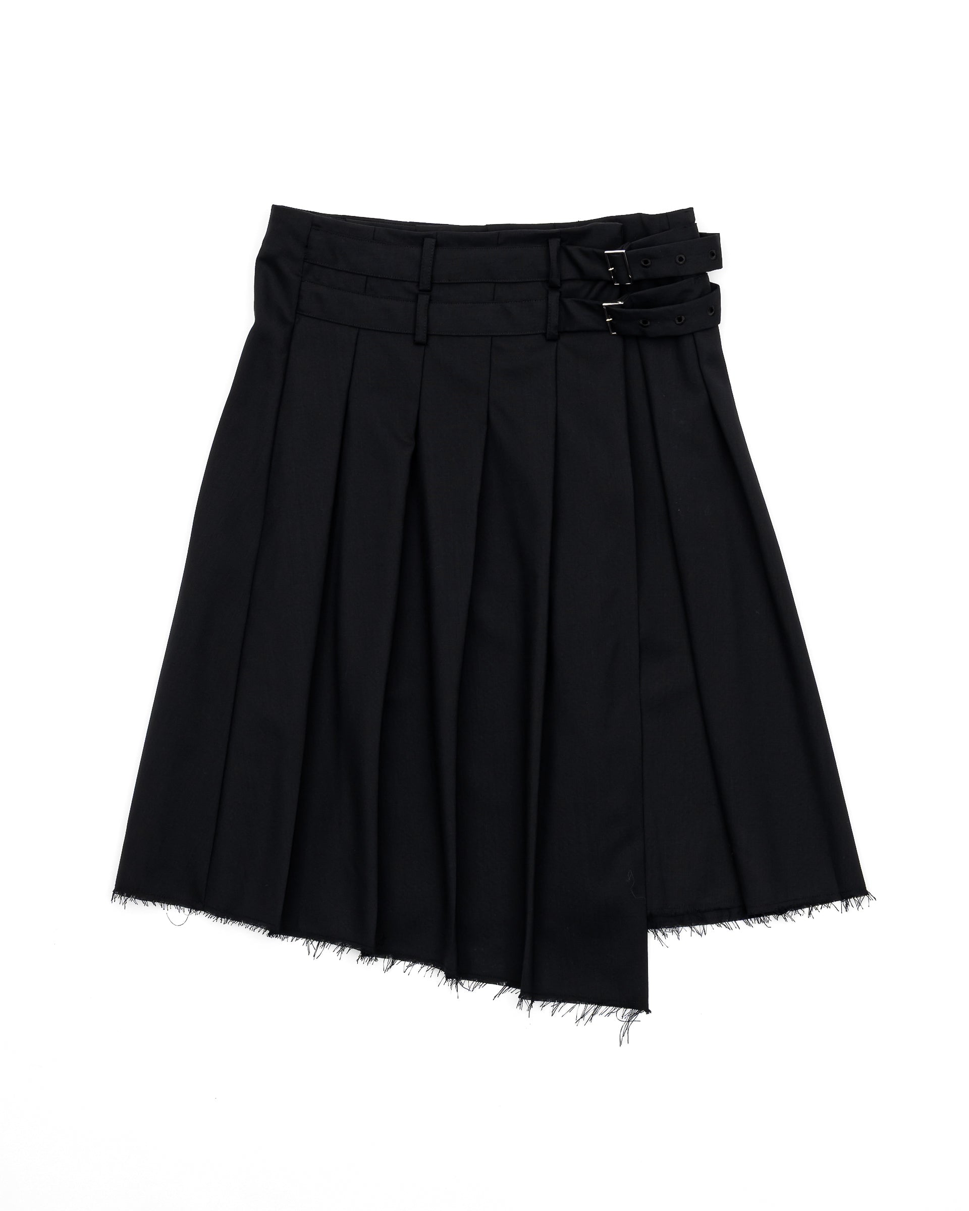 スカート asymmetry wool wrap skirt / ilean 商品 – ILEAN