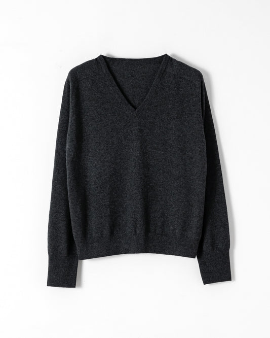 CASHMERE V-NECK KNIT