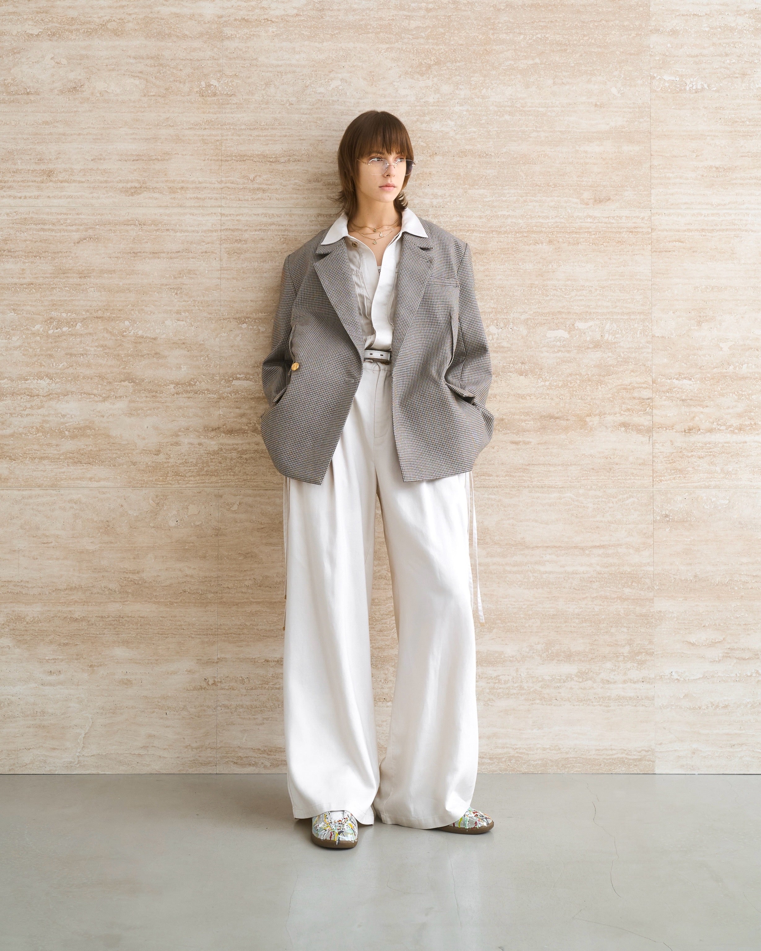 Authentic Linen Wide Slacks – ILEAN