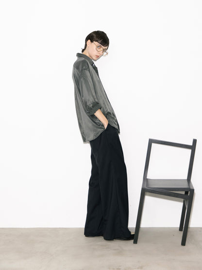 Refined Minimal Cupro Shirt