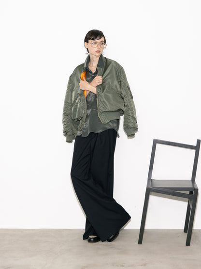 Refined Minimal Cupro Shirt