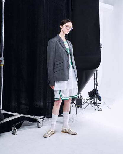 3B SINGLE-BREASTED WOOL JACKET