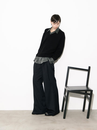 Refined Minimal Cupro Shirt