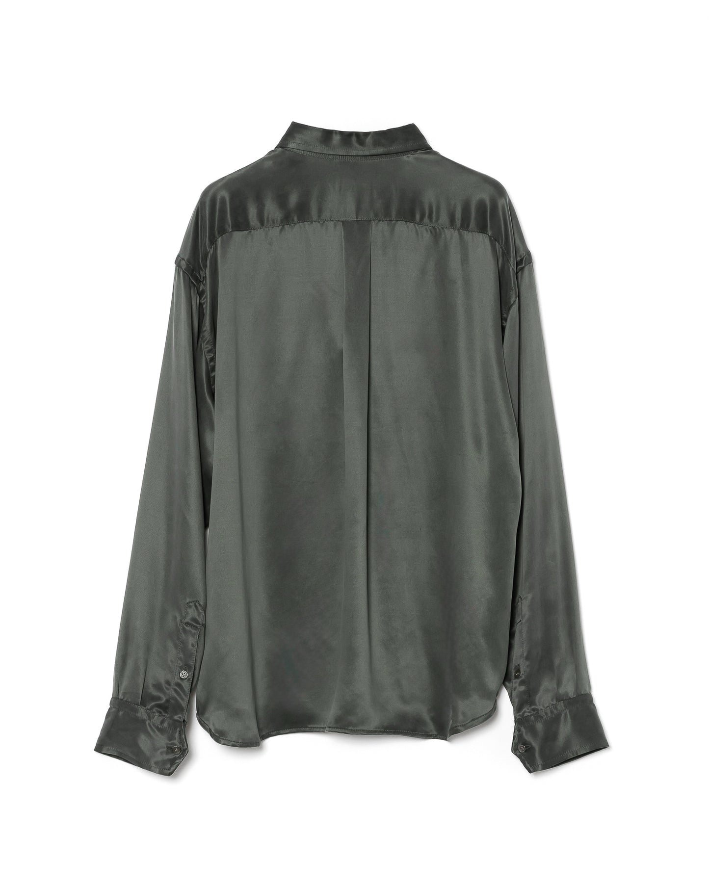 REFINED MINIMAL CUPRO SHIRT / KHAKI
