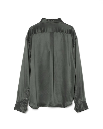 REFINED MINIMAL CUPRO SHIRT / KHAKI