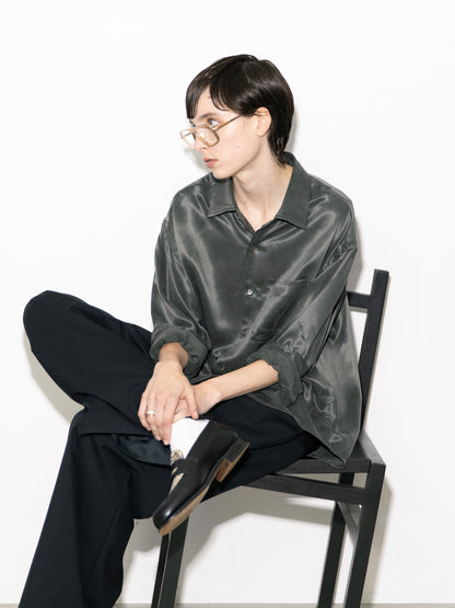 Refined Minimal Cupro Shirt