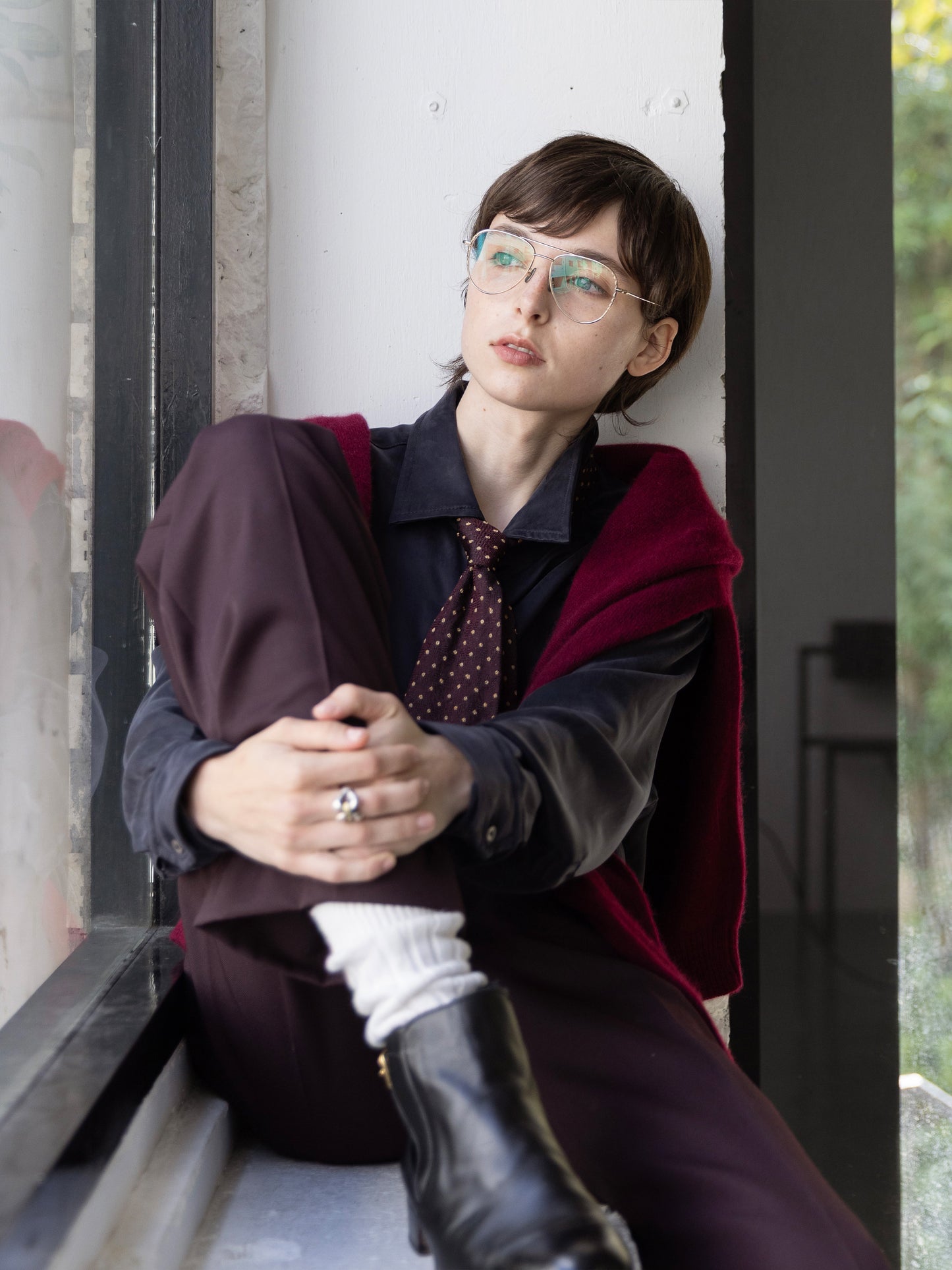 Refined Minimal Cupro Shirt