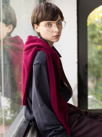 Refined Minimal Cupro Shirt