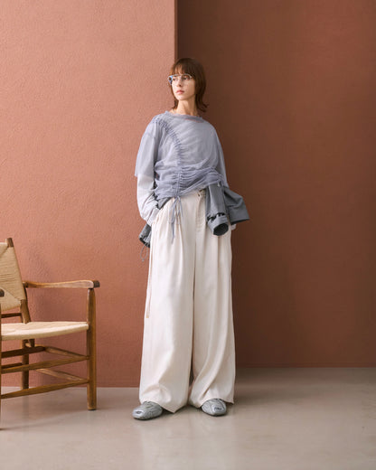 Authentic Linen Wide Slacks