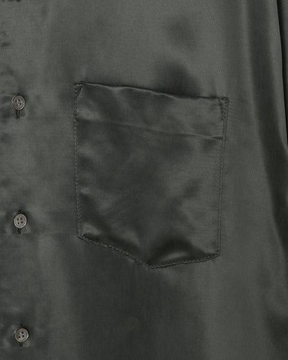REFINED MINIMAL CUPRO SHIRT / KHAKI