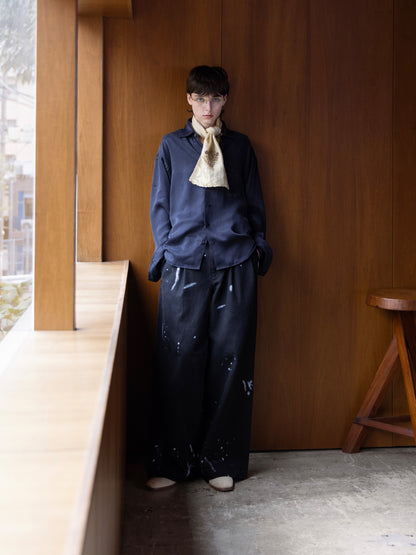 Refined Minimal Cupro Shirt