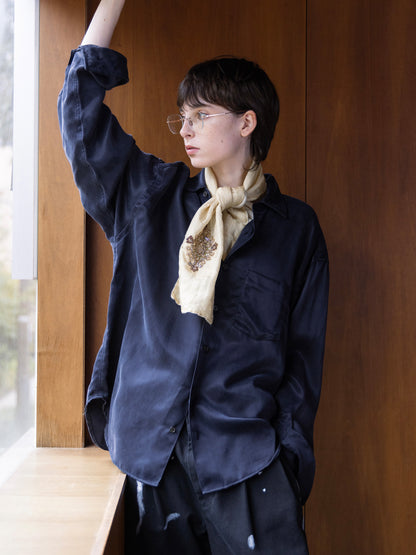 Refined Minimal Cupro Shirt