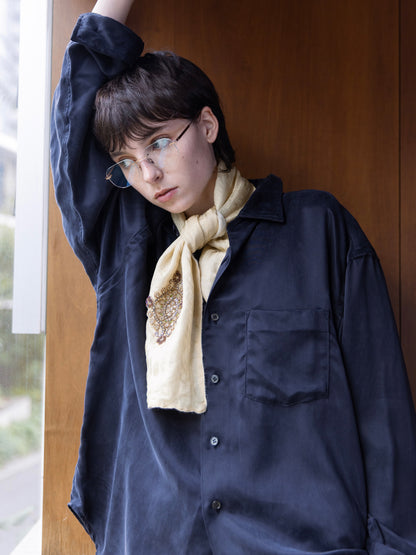 Refined Minimal Cupro Shirt