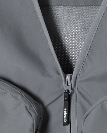 URBAN UTILITY VEST _ +phenix GORE-TEX WINDSTOPPER / GRAY