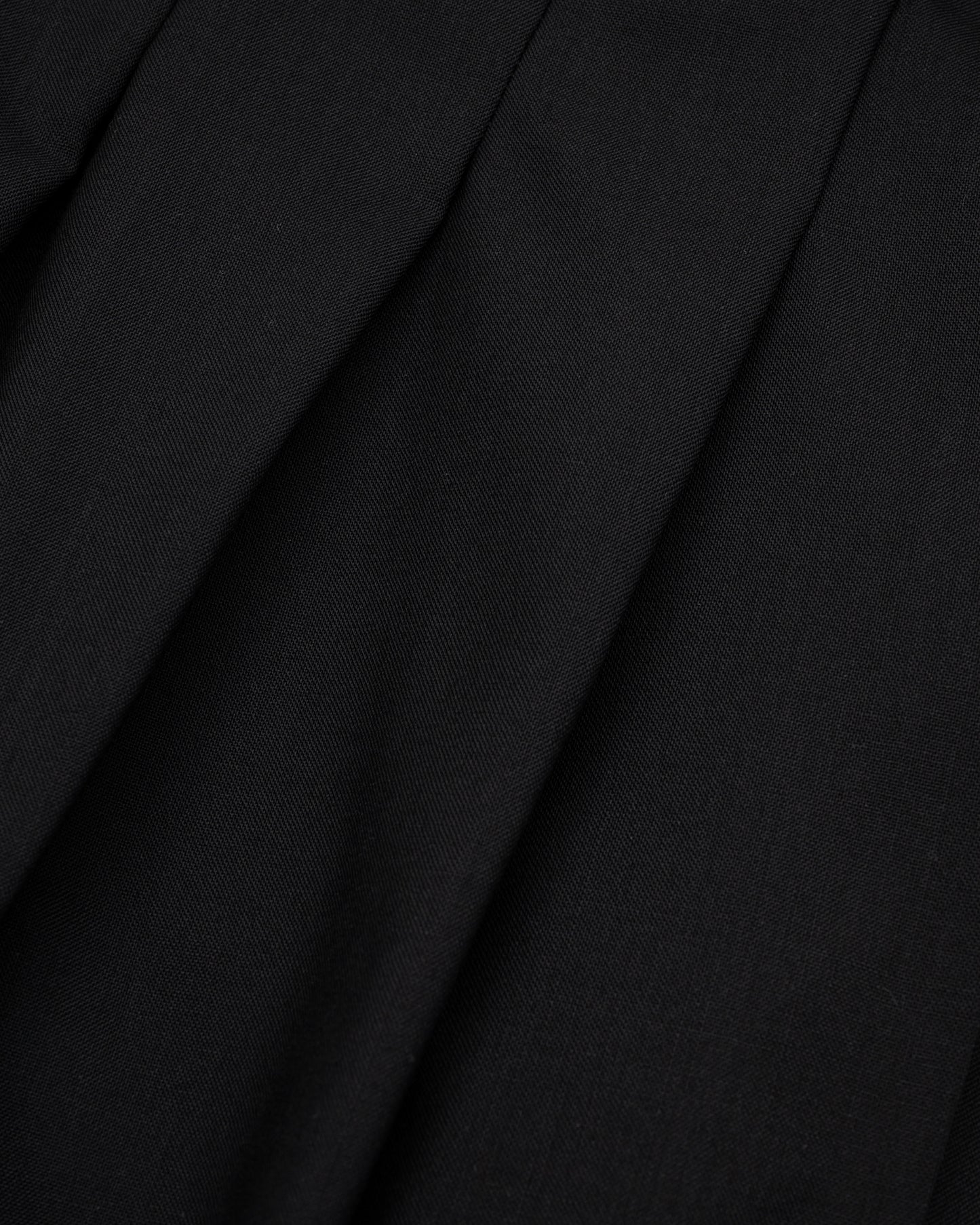 ASYMMETRY WOOL WRAP SKIRT / GRAY