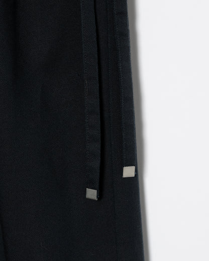 AUTHENTIC LINEN WIDE SLACKS / NAVY