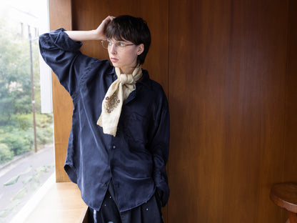 Refined Minimal Cupro Shirt