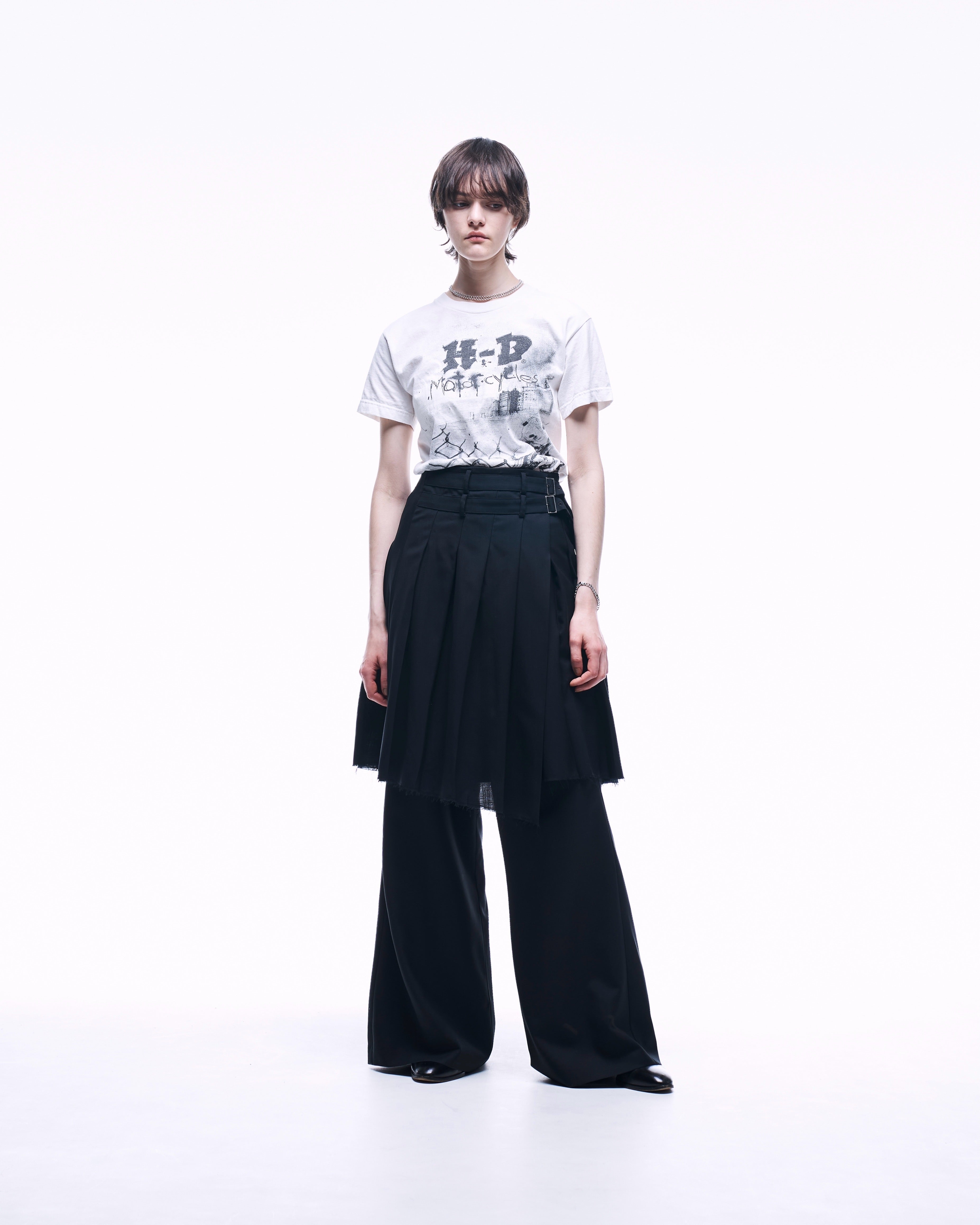 L'Appartement Wool Asymmetry スカート LisiereアパルトモンL'Appartement 2020AW ウールアシンメトリー