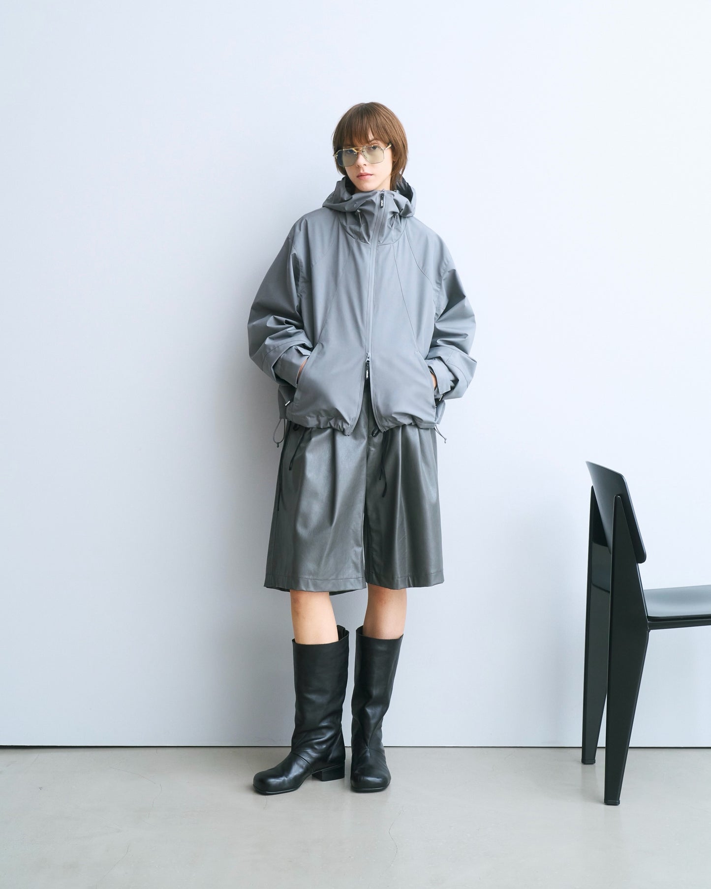 URBAN SHELL JACKET _ +phenix GORE-TEX WINDSTOPPER / GRAY