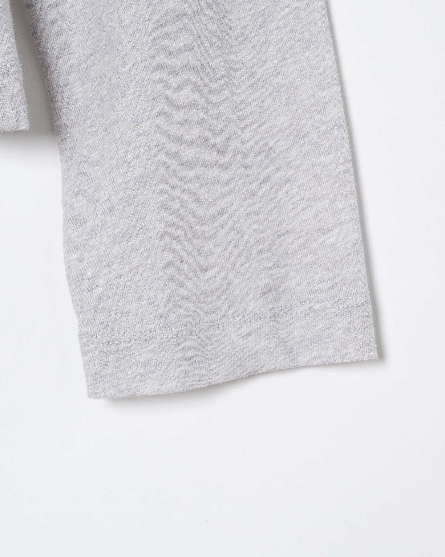 TULLE MODULAR LAYERED LONG SLEEVE T-SHIRT ⁡/ GRAY