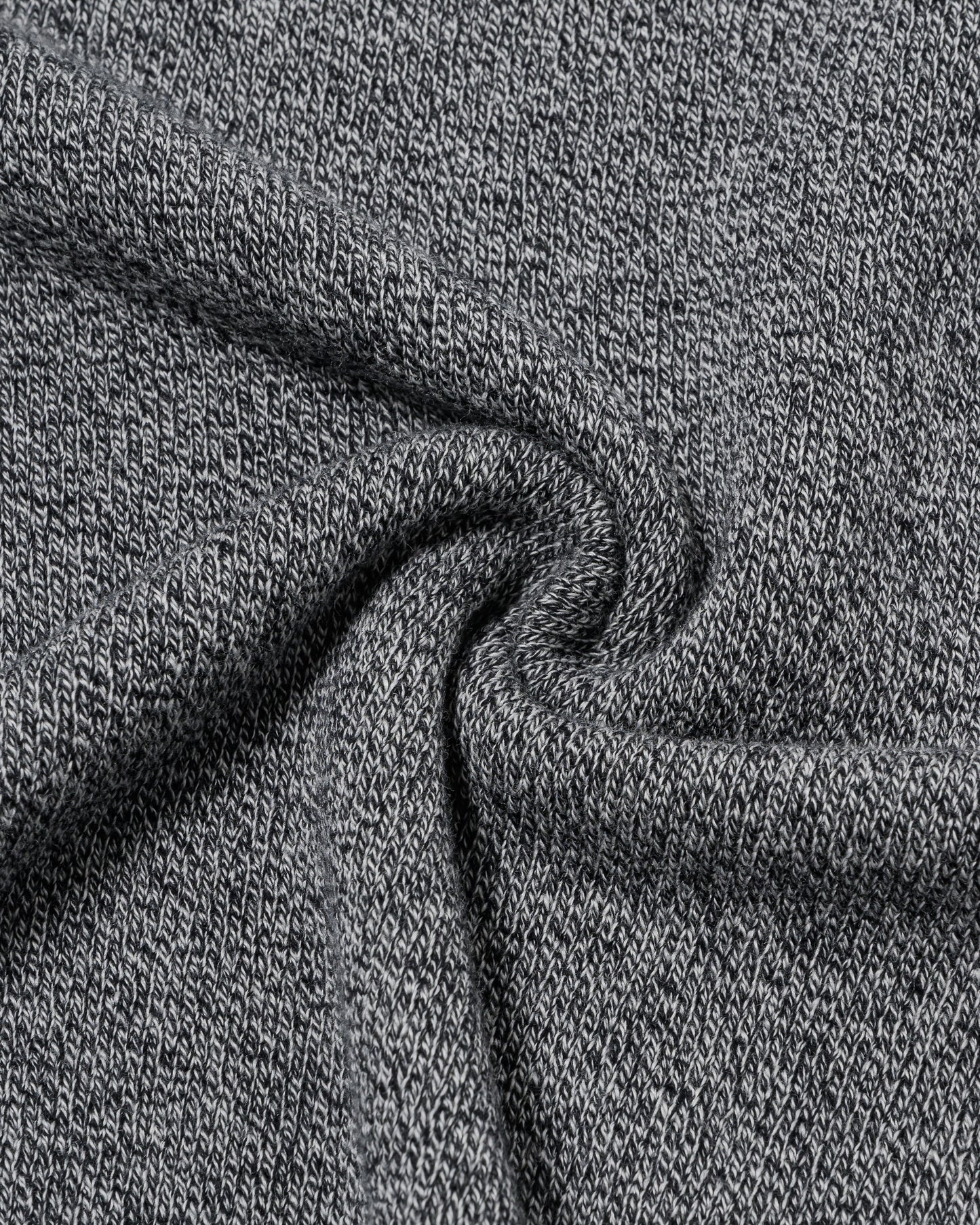 COTTON WOOL SKIPPER KNIT POLO / KHAKI