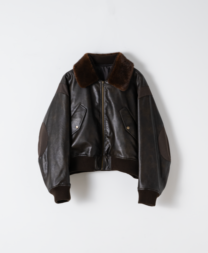 ジャケット・アウター ILEAN 2WAY VOLUME FLIGHT JACKET 2WAY VOLUME FLIGHT JACKET – ILEAN