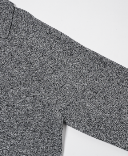 COTTON WOOL SKIPPER KNIT POLO