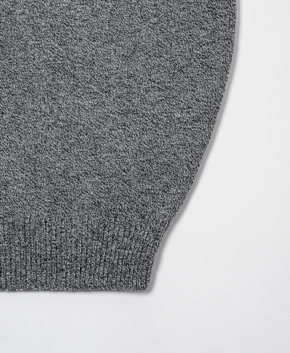 COTTON WOOL SKIPPER KNIT POLO