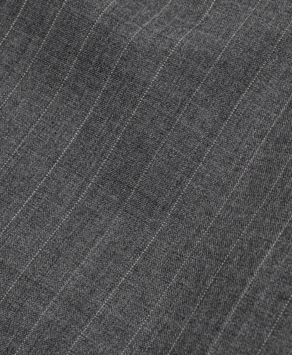 2TUCK WIDE STRAIGHT WOOL TROUSERS