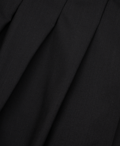 ASYMMETRY WOOL WRAP SKIRT