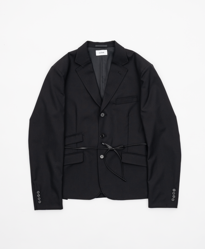 3B SINGLE-BREASTED WOOL JACKET