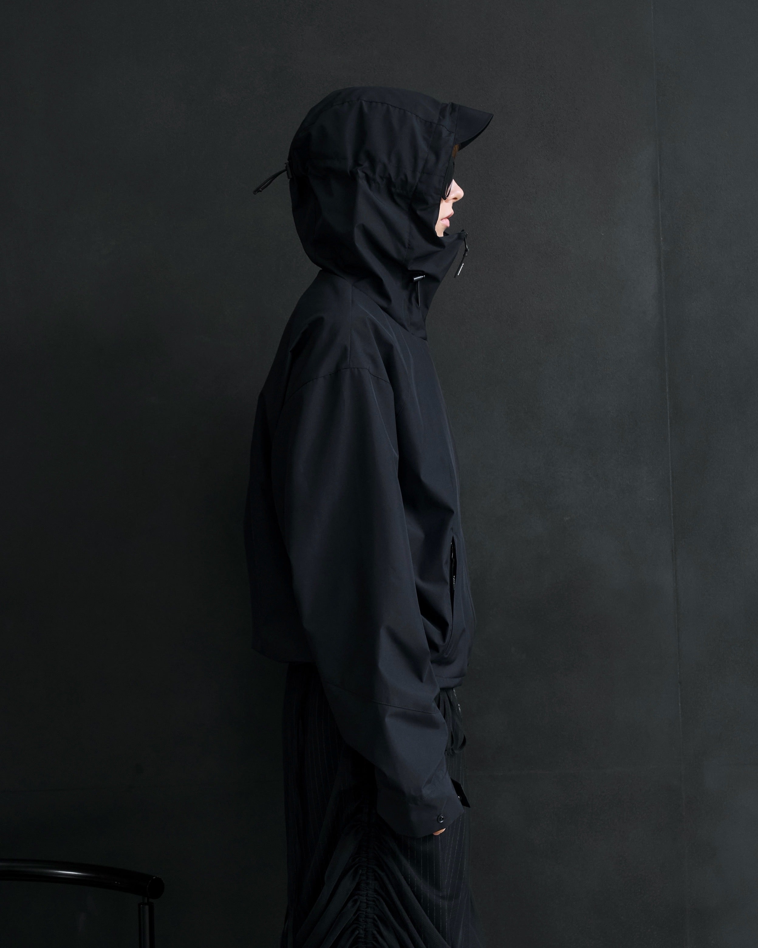 ジャケット・アウター ilean URBAN SHELL JACKET URBAN SHELL JACKET _ +phenix GORE-TEX WINDSTOPPER / BLACK – ILEAN