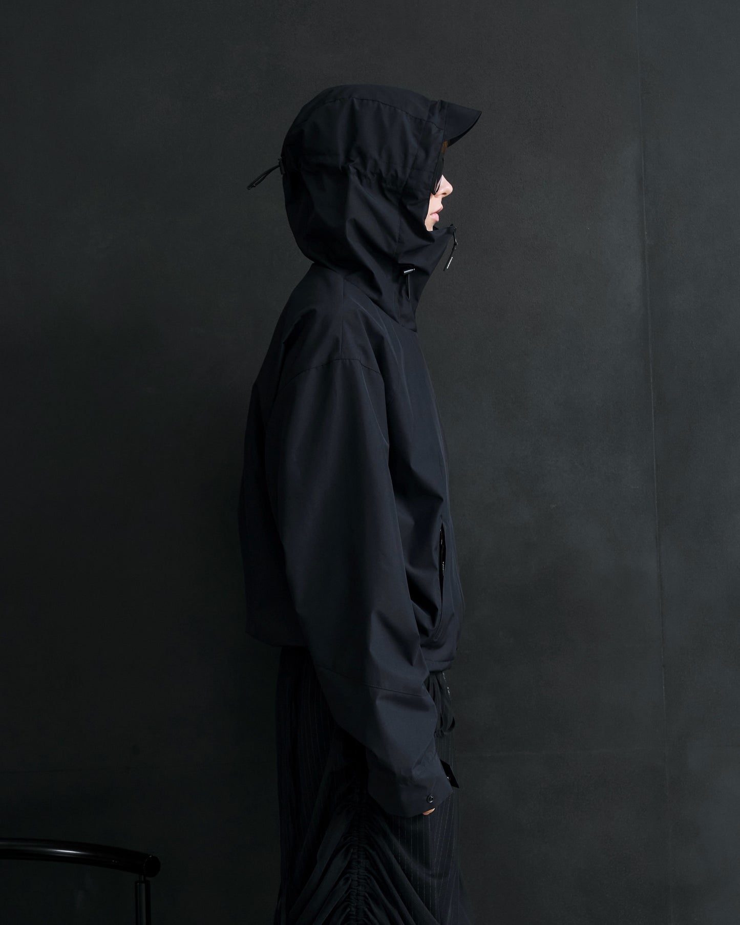 URBAN SHELL JACKET _ +phenix GORE-TEX WINDSTOPPER / BLACK