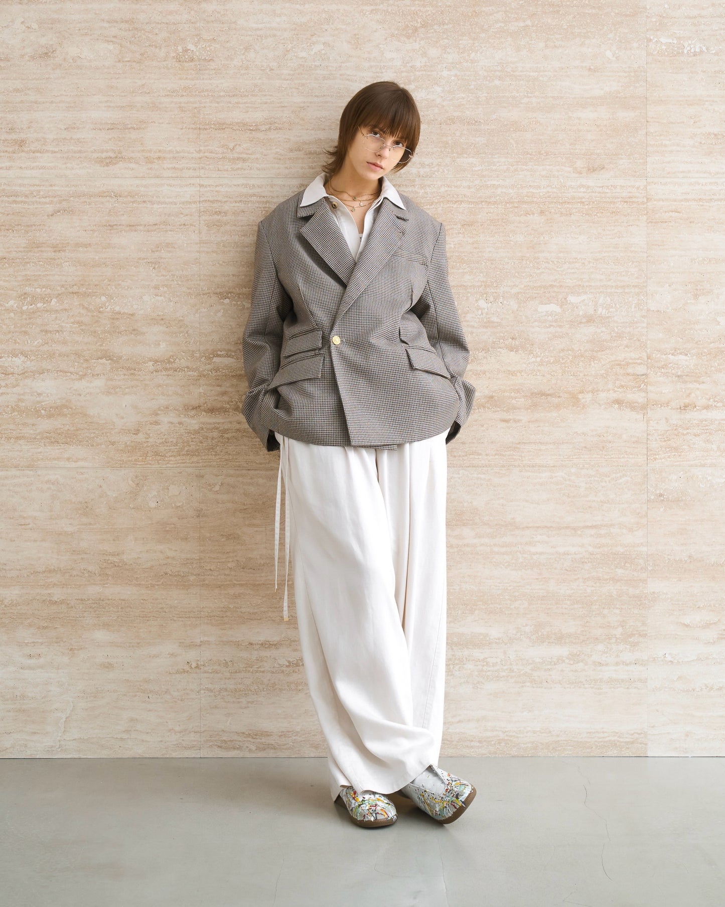 Authentic Linen Wide Slacks