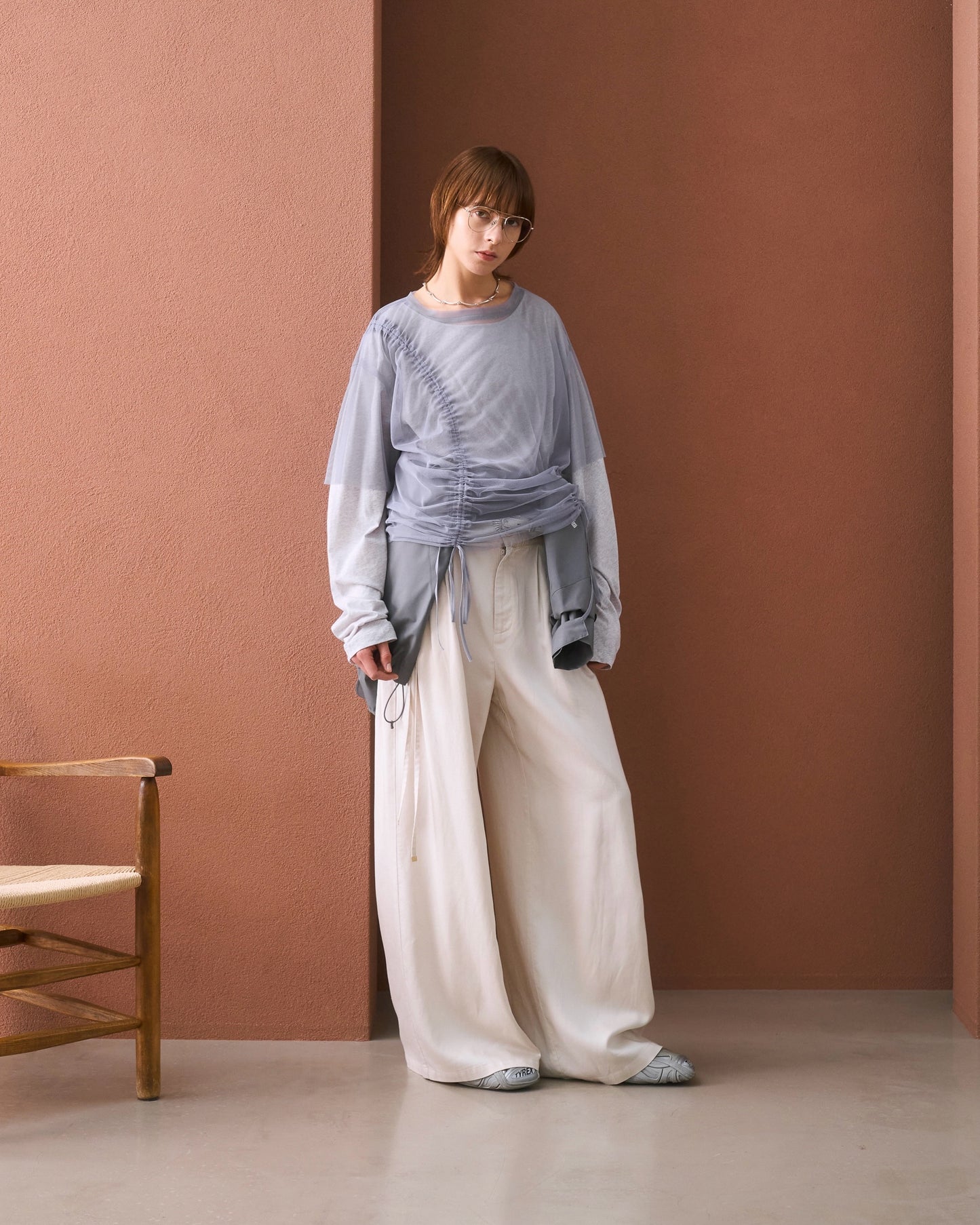 Authentic Linen Wide Slacks