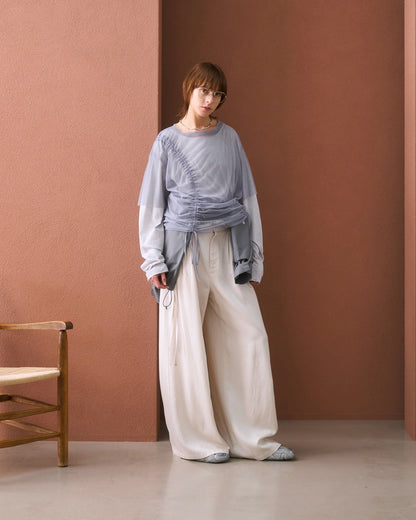 Authentic Linen Wide Slacks